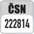 Norm ČSN 222814.