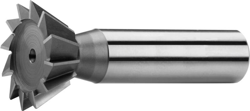 Dovetail milling cutters, plain shank