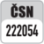 Narzędzie wykonano wg norm ČSN 222054.