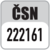 Narzędzie wykonano wg norm ČSN 222161.