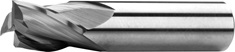 Mini end mills, plain shank