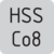 Materiál HSS Co8