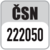 Narzędzie wykonano wg norm ČSN 222050.