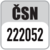 Narzędzie wykonano wg norm ČSN 222052.