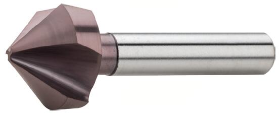 Strojní kuželové záhlubníky, řada Pro, povlak TiAlN, antivibrační