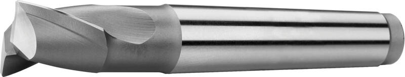 Tapper shank  slot drills short, centre cutting, 2-fluted,  25°, type N