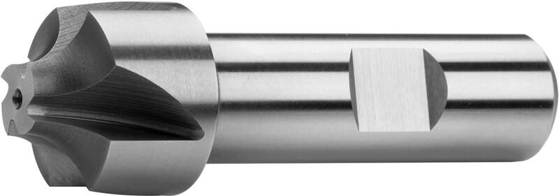 Corner rounding concave cutters, Weldon shank