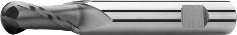 Frézy kopírovací dlouhé, dvouzubé, 30°, typ N, weldon ploška, povlak AlTiN