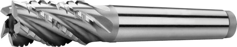 Tapper shank end mills short, semicoarse teeth, 35°, type CB