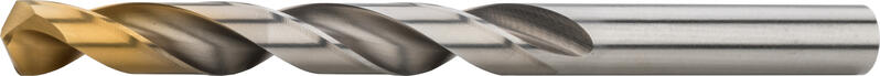 Parallel shank twist drills - jobber series, coating TiN