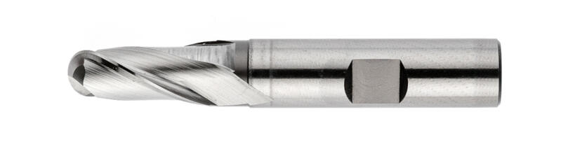 Frézy kopírovací krátké, dvouzubé, 30°, ploška weldon, průměr 12,7 mm
